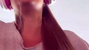 I went to the gym for cardio, got hot, took off my shirt, stayed in bra, horniness was big, pussy all wet