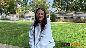 Claire P says, 'It's about time for an anal deep fuck, I want my ass broken right now.'