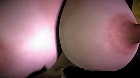 Emeralda: The curvaceous, mature witch in 3D cartoon