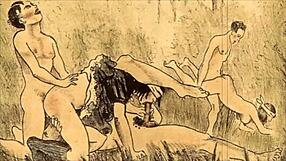 Hey, take a look at this vintage erotic illustration!