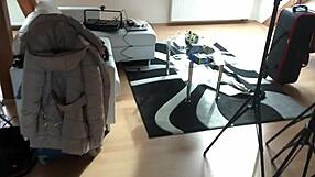 Beautiful Girls' BFF Birthday Party Featuring Short Miniskirts and Underwear Teases.