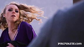 Horny Blonde Angel Emily Gets Anal Creampie