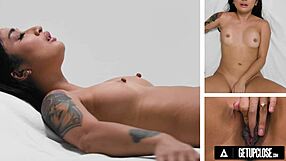 Asian beauty's solo pleasure journey to intense orgasm