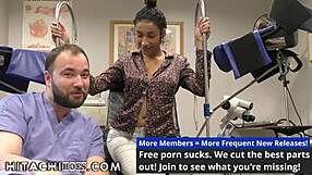 freshman miss mars moans from hitachi orgasms by doctor tampa