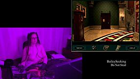 In blackmoor manor, the brunette bbw explores part 3