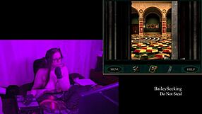 In blackmoor manor, the brunette bbw explores part 3