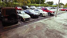 fine honey reveals ass and twat in hardcore reality blowjob