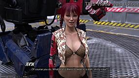 Stranded In Space 18 - Flirting And Teasing With Half-Robot Girl In Sexy Outfit