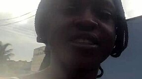 Crazy bitch searches supermarket for lighter to smoke