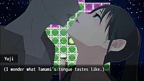 Tamami, The Cute Student, Licks Pussy In Nympho Village Gangbang.