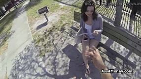 Is a Thousand Bucks Worth a Quickie Outdoors with Perky Teen?