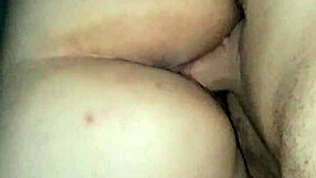 Chubby girl rides her lover passionately while husband is at work
