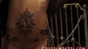 Felicity's steamy doggy style rough sex with big tits bondage