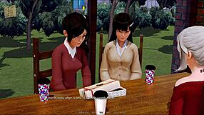 A walkthrough of the Harem Hotel 357 visual novel