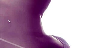 Crazy bitch searches supermarket for lighter to smoke