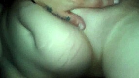 Close up of a woman’s vagina with a lot of discharge and a toy inside it
