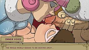 Young bunny girl, throat fucked by old man in hentai cartoon—curious yet?