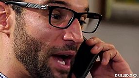 Big tit blonde in stockings gets deepthroated then anal