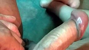 He revealed his huge cock for a solo session