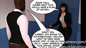 Sexy Big Ass Teacher Takes BBC from Principal in 3D Comic