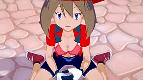 Man, May Haruka is thrilled you're such a great trainer! 😍