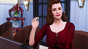 peggy's affair in 3d hentai preview clip