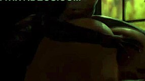 Cammy deepthroats big cock in hentai