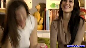 Beautiful British woman tries out lesbian sex with an adorable partner