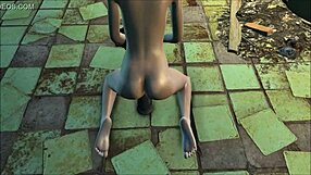 This Fallout 4 adventure has Katsu fucking with a dildo in chapter 14