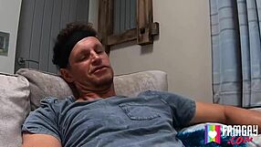 Foot massage turns hardcore with Kendrick Thomas and James Keresford