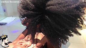 Sharing Wife Kiara Hot with Two Big Black Cocks in Wild MMF