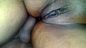 filling the black woman's ass with milk in deepthroat banging blowjob anal pussy action