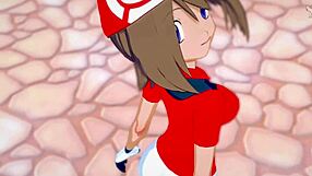 Man, May Haruka is thrilled you're such a great trainer! 😍