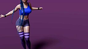 In spirit grove, exotic nude girls dance gracefully.