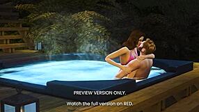 peggy's affair in 3d hentai preview clip