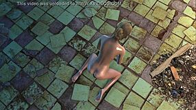 This Fallout 4 adventure has Katsu fucking with a dildo in chapter 14