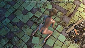 This Fallout 4 adventure has Katsu fucking with a dildo in chapter 14