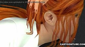 Busty 3D Secretary Sucks And Fucks At The Office