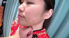 Hairless Asian Girl Gives Blowjob In Private Session