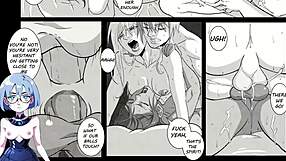 Futa and girls have fun in this anime hentai