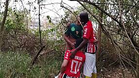 रोलुडोस गे सेक्स में गॉस्टोसो ट्रांसैंडो नो मातो विथ टेसाओ!!