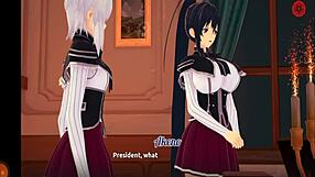 Wow, check out this anime blowjob parody