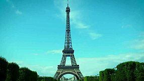 Hot brunette in stockings looks ready for some fun