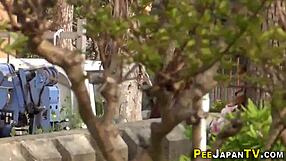 Voyeuristic pleasure in public: Wet and wild Asian adventure