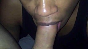 Ebony Gay Guy Intensely Sucks Interracial Dick