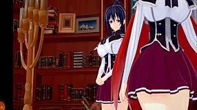 Wow, check out this anime blowjob parody