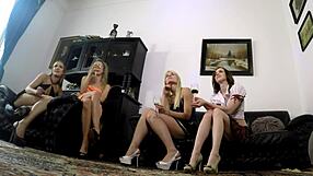 Bottom Cam Upskirt View Of Party Girls!