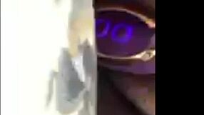 latina masturbates with toys and squirts