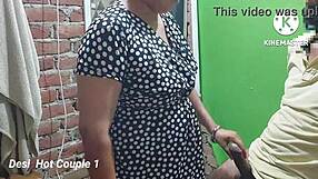 Big cocked technician repairs and fucks Indian lady's pussy