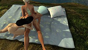 Beautiful Trio Enjoys Outdoor Oral and Assfucking in Natural Tits Group Action. Home on the Ranger Setting Awaits